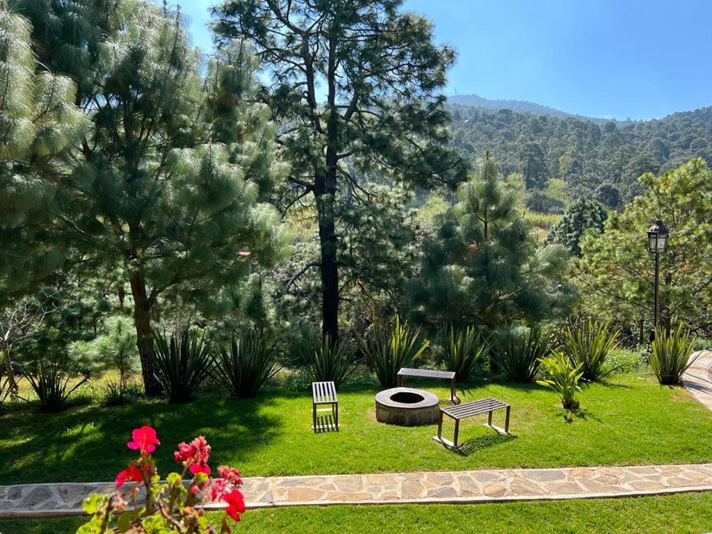 Cabana No.7 Puerta Del Bosque Mazamitla. Luaran gambar